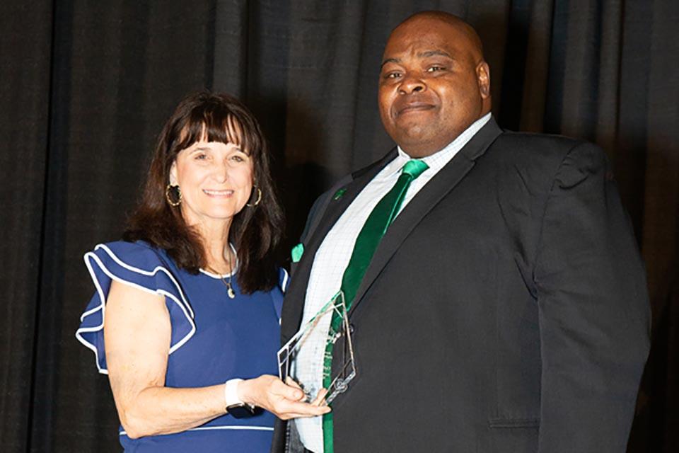 Green honored by Northland Regional Chamber of Commerce for Excellence in Higher Education
